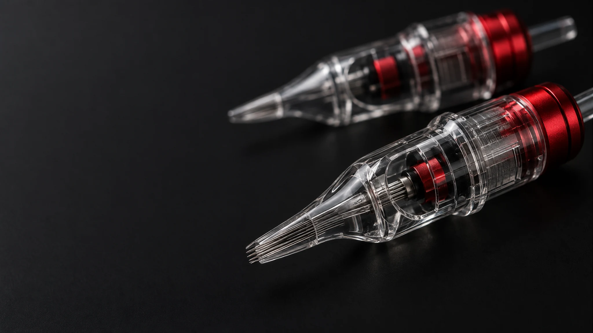 KORV precision needle cartridges — macro