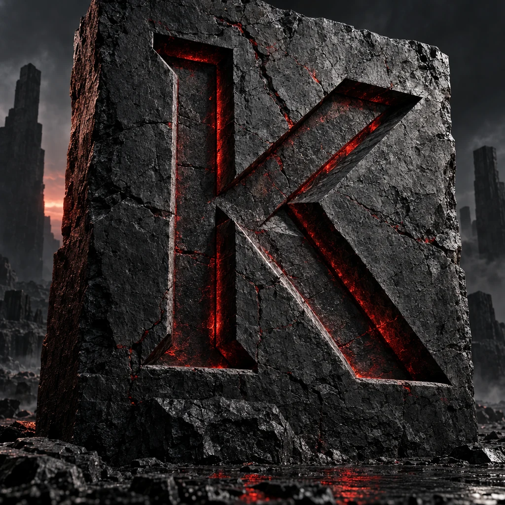 KORV symbol carved in stone